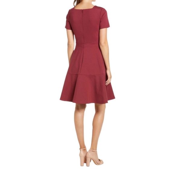 Rachel Parcell Square Neck Fit & Flare Dress - Picture 2 of 3